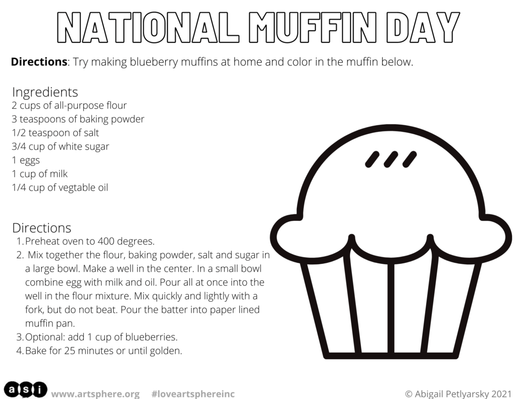 National Muffin Day Art Sphere Inc.