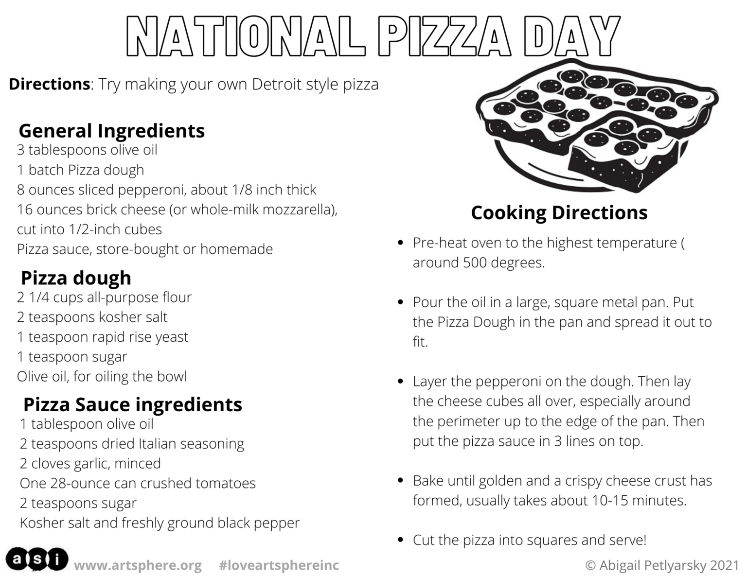 National Pizza Day | Art Sphere Inc.