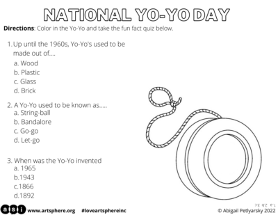 NATIONAL YO-YO DAY