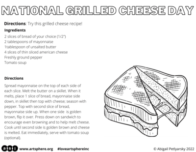 NATIONAL GRILLED CHEESE DAY