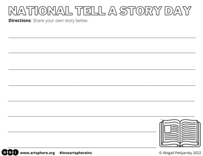 NATIONAL TELL A STORY DAY