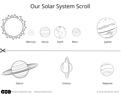 Our Solar System Scroll