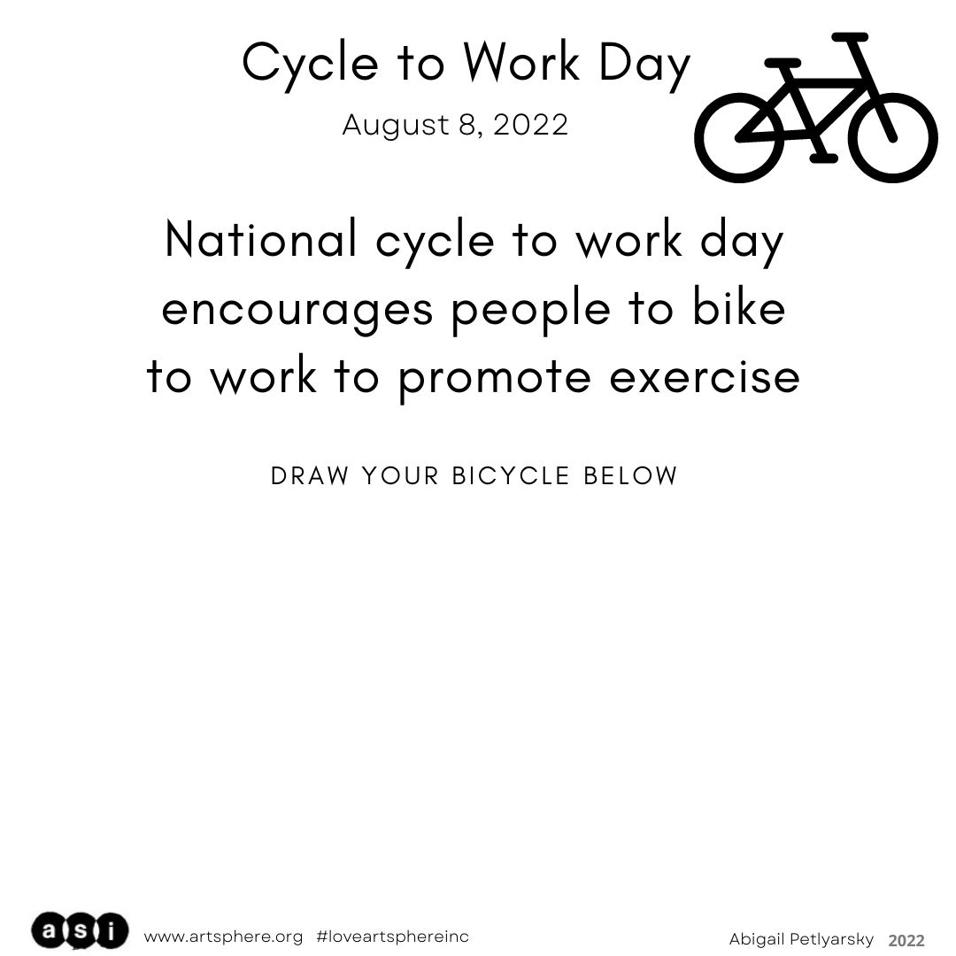 NATIONAL CYCLE TO WORK DAY Art Sphere Inc.