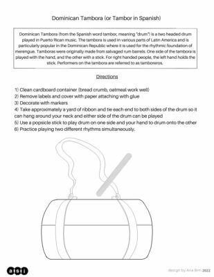 Dominican Tambora Handout