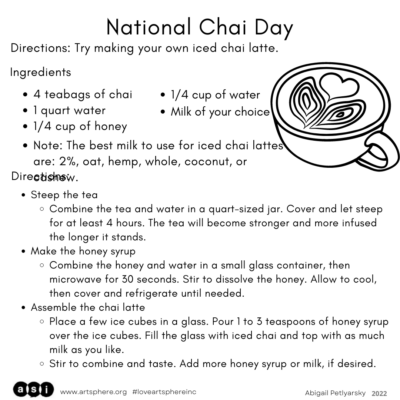 NATIONAL CHAI DAY