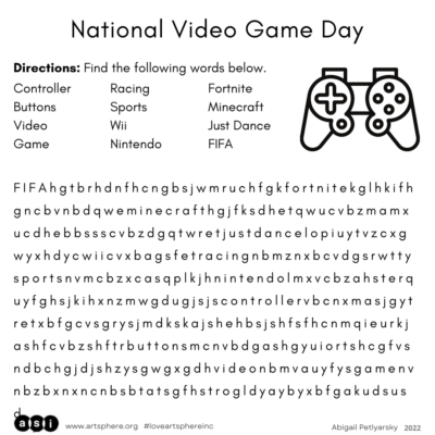 NATIONAL VIDEO GAME DAY