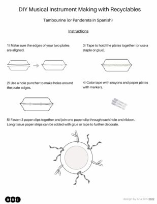 Tambourine (Pandereta) Handout