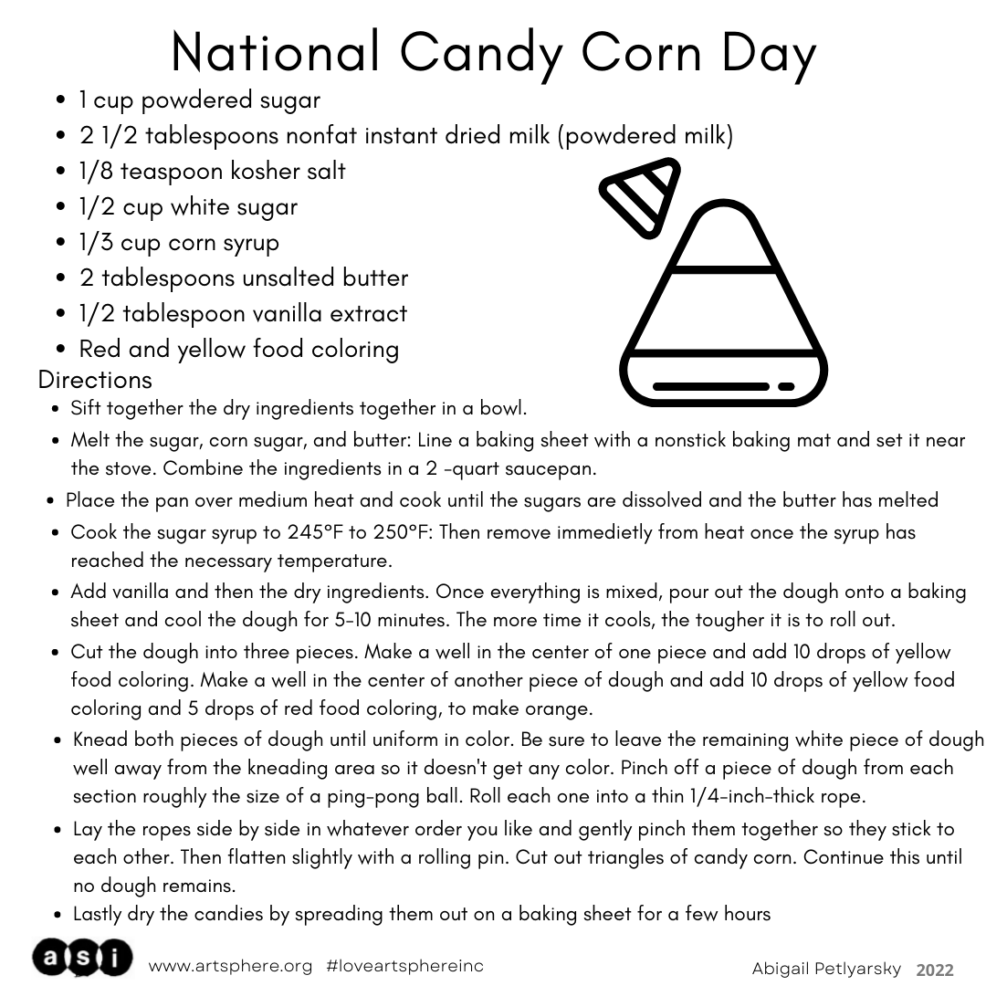 National Candy Corn Day Art Sphere Inc.