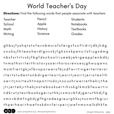 WORLD TEACHER’S DAY
