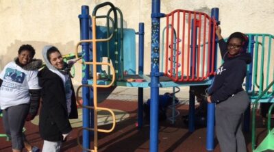 Painting Playground Equipment