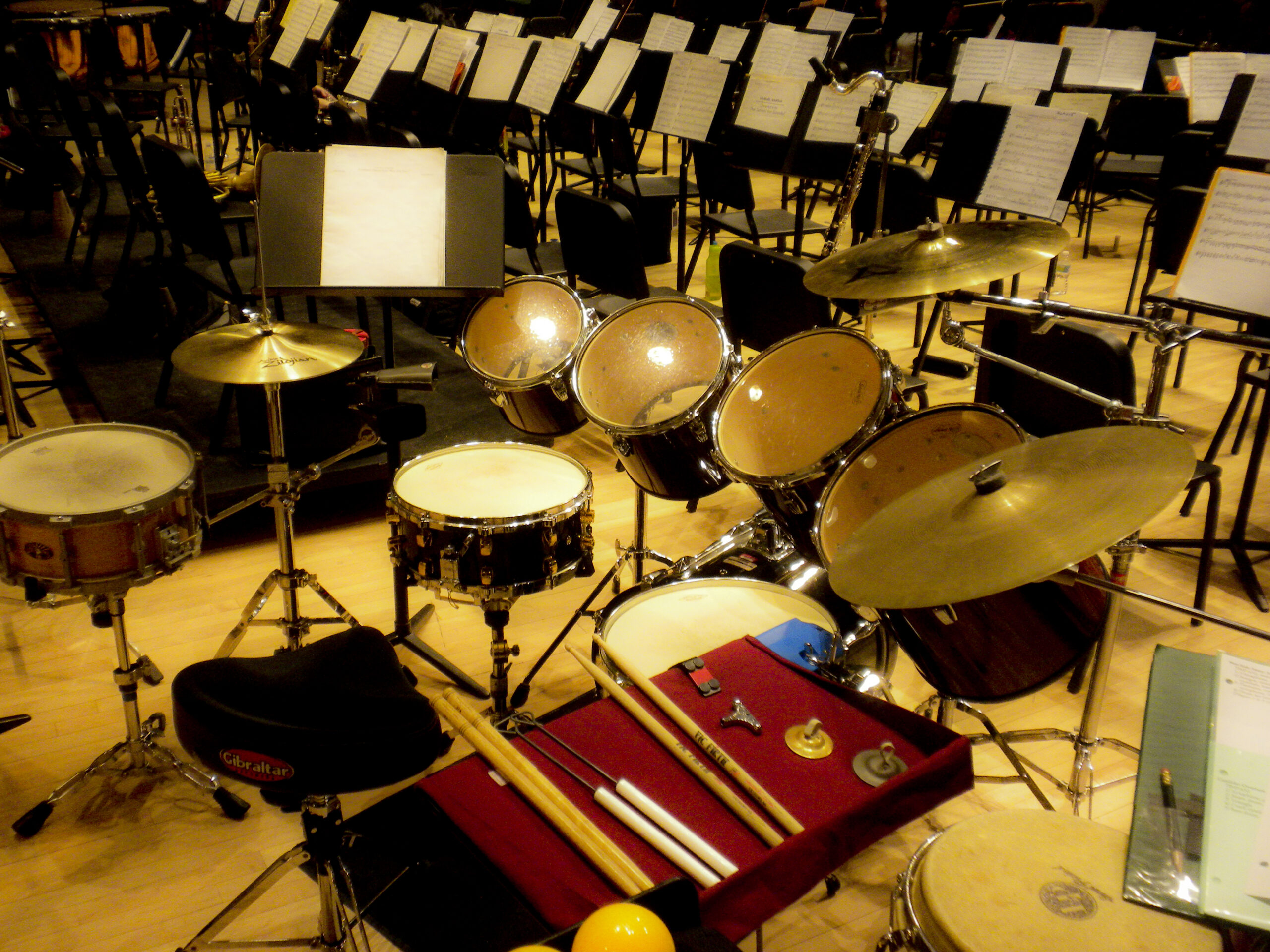 Set of Percussion Instruments