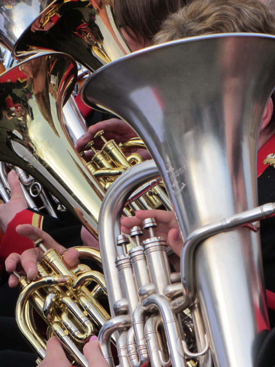 Euphonium and Baritone Horn being played