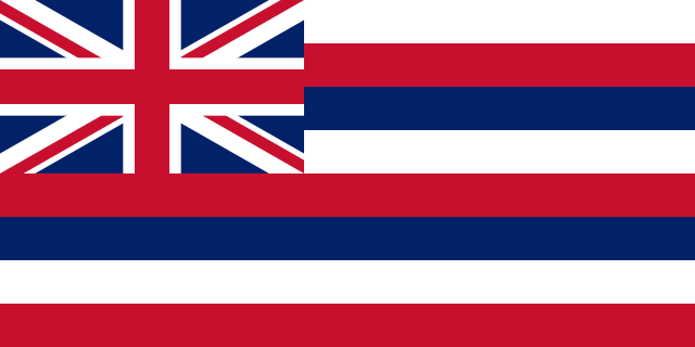 Hawaii state flag, United States of America