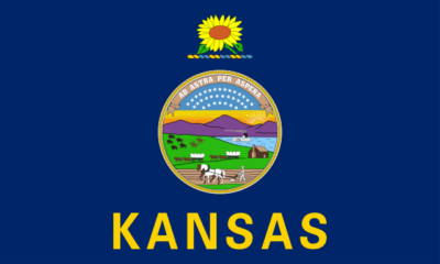 Kansas state flag, United States of America