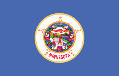 Minnesota state flag, United States of America
