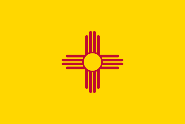 New Mexico state flag, United States of America