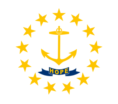 Rhode Island state flag, United States of America
