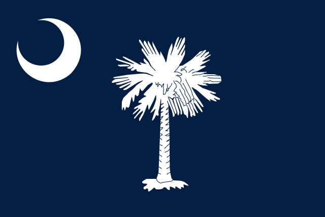 South Carolina state flag, United States of America