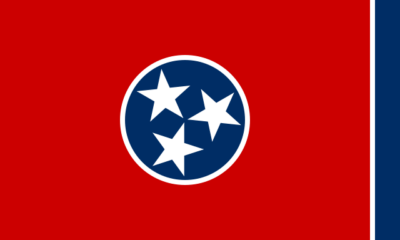 Tennessee state flag, United States of America