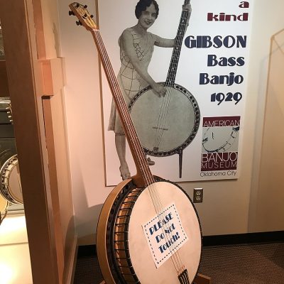 Banjo on display
