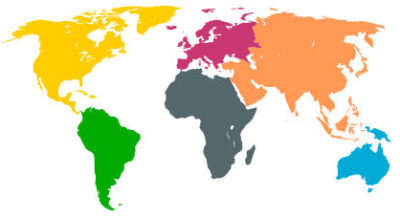 Map of Continents