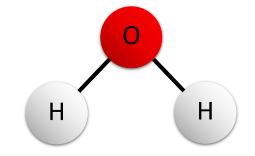 Water Molecule Illustration