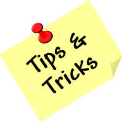 Tips and Tricks Graphic