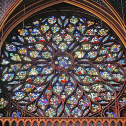 Rosace Window at Sainte Chapelle