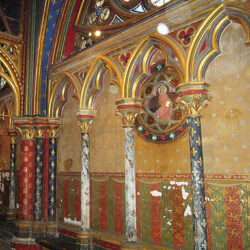 Painted Wall - Sainte Chapelle