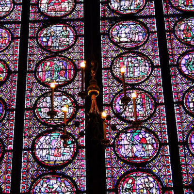 Stained Glass from Sainte Chapelle