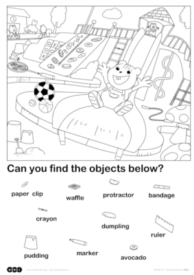 Find It! Activity Page: Playground Fun