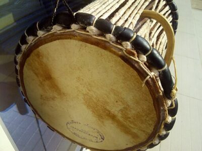 Talking drum front