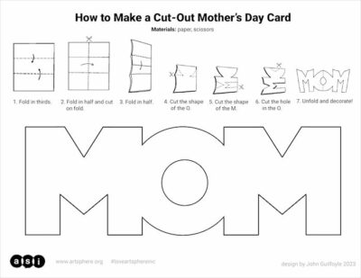 Mother’s Day Card Handout