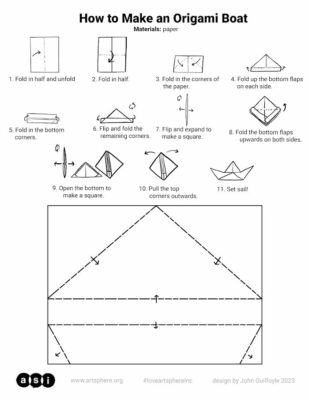 Origami Boat Handout