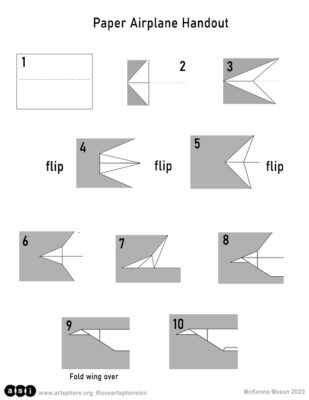 Paper Plane Handout