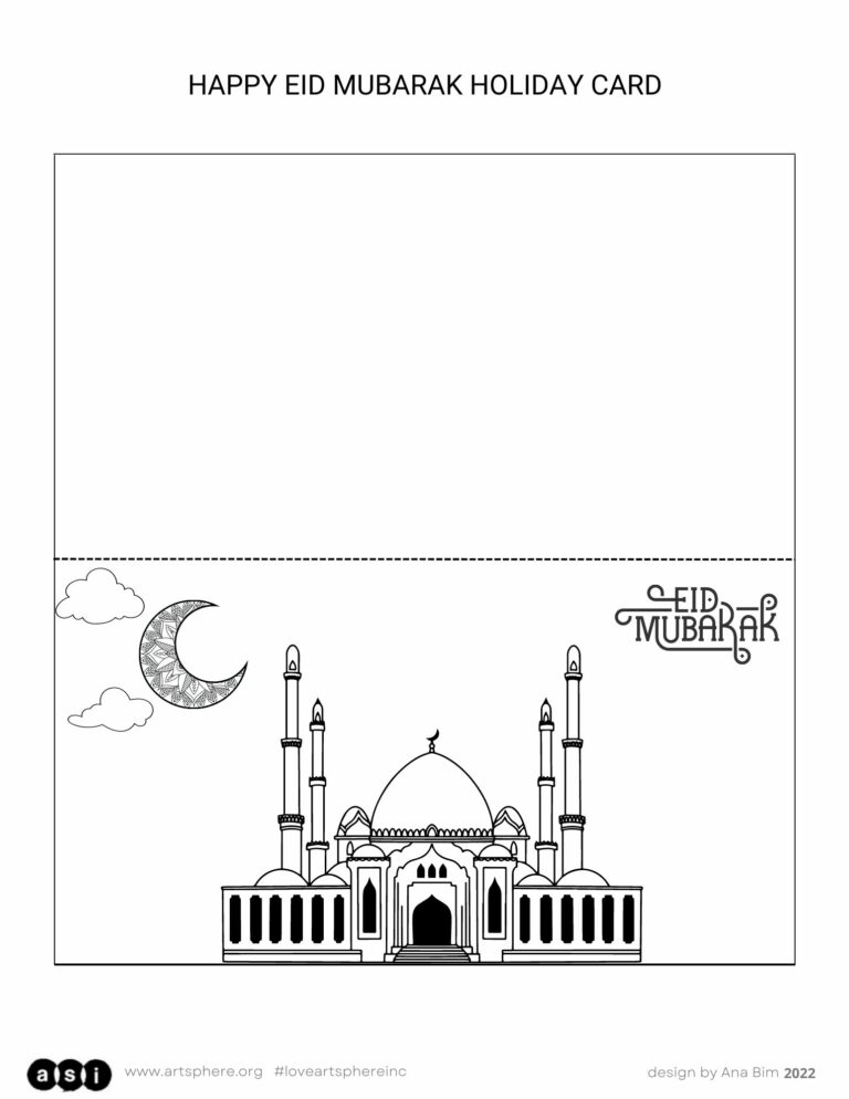 Happy Eid Holiday Card #1