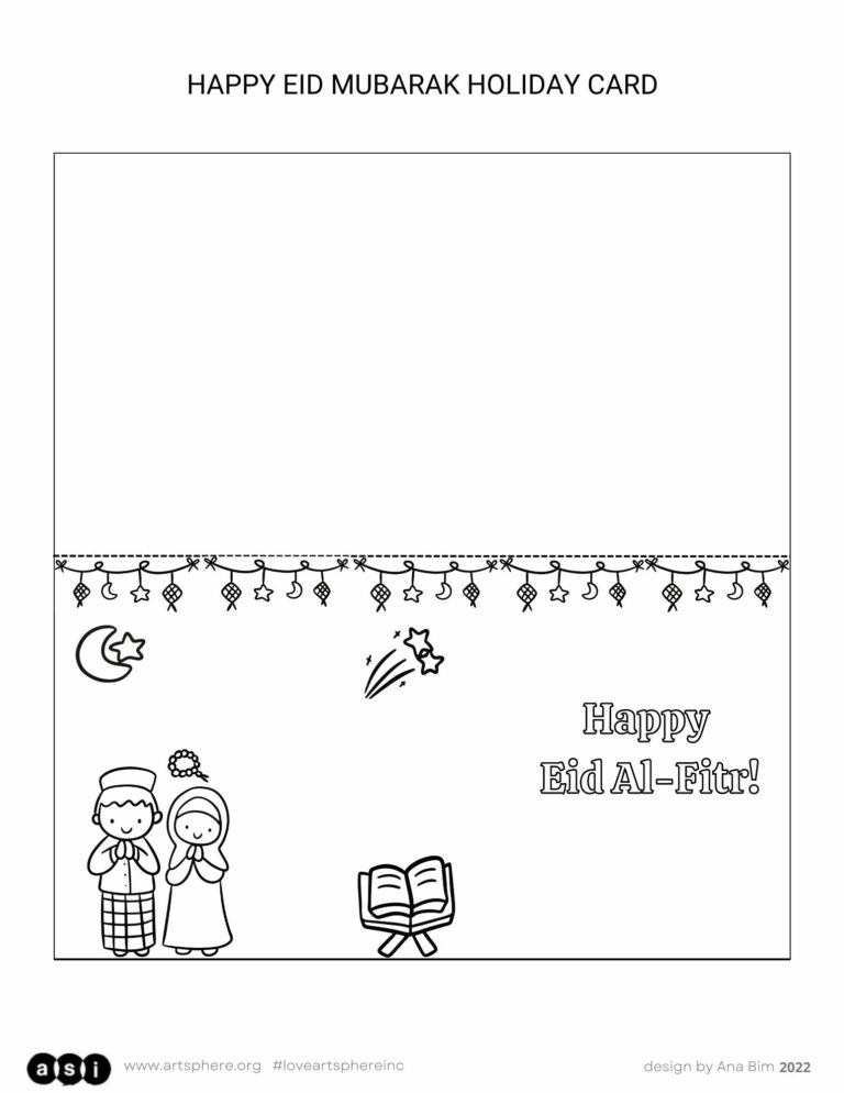 Happy Eid Holiday Card #2