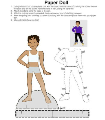 Sylvester Paper Doll