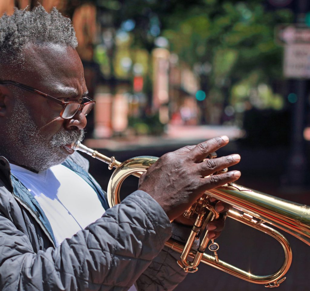 Flugelhorn being played